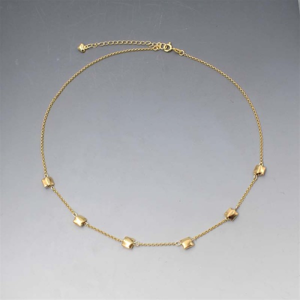 Quadrille Necklace Silver